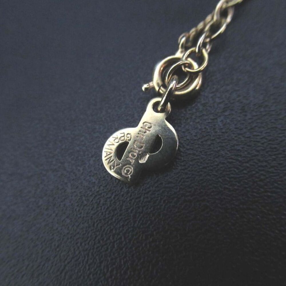 Christian Dior CD Logo Necklace - Picture 6 of 6